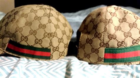 gucci hat fake vc real|authentic Gucci bucket hat.